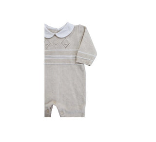 A&amp;J Diamond Embroidery Romper a&amp;j1040