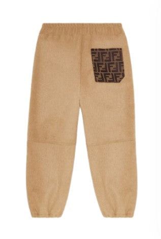 Fendi Pantaloni jogger in lana JMF456-AOC7