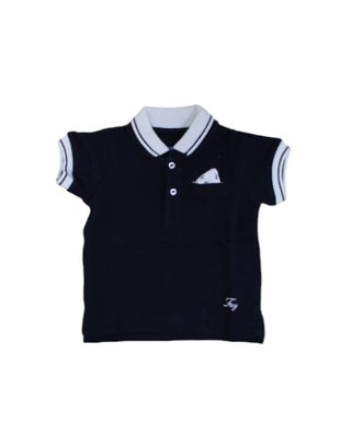 Fay T-shirt a polo con logo ricamato 9A8301-AH410