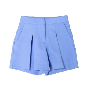 Hinnominate High Waisted Shorts with Pleats 3646S00108