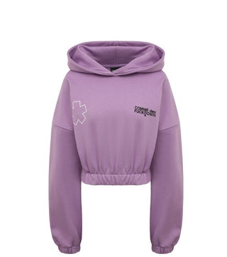 Comme des Fuckdown Cropped Hoodie CDFD1925