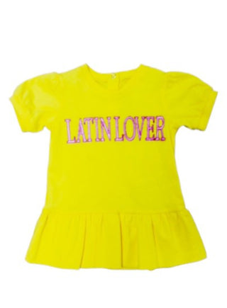 Alberta Ferretti Vestina In Cotone 024409 Per Neonato