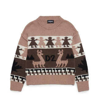 Dsquared2 Jacquard Pattern Sweater DQ1940-D0A4Y