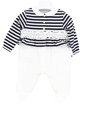 Il Gufo Onesie tp211m MIT CLIPS AUF DER VORDERSEITE