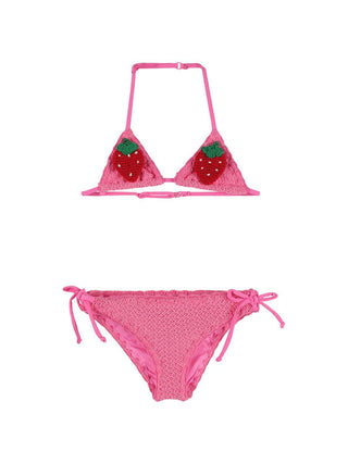 Mc2 Saint Barth Costume Holly Crochet Strawberry HOL0001 0006D