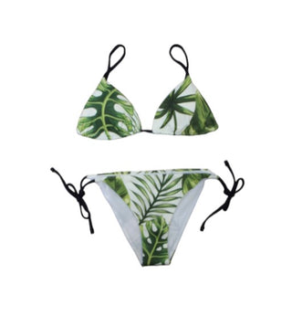 Mc2 Saint Barth Costume Virgo Jumbo Leaves VIR0001 JMLV10