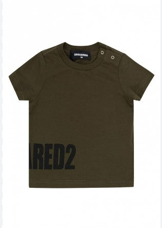 Dsquared2 T-shirt girocollo con logo stampato DQ040Y-D00MV