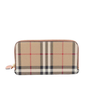 Burberry Check Card Holder 8073978 With Zip