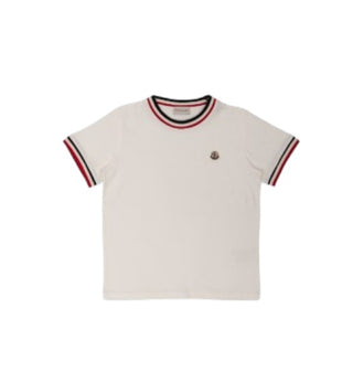 Moncler T-shirt girocollo con patch I29548C00023