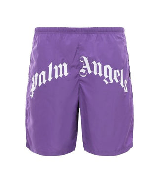 Palm Angels Costume in nylon con logo stampato PMFA005C99FAB0013