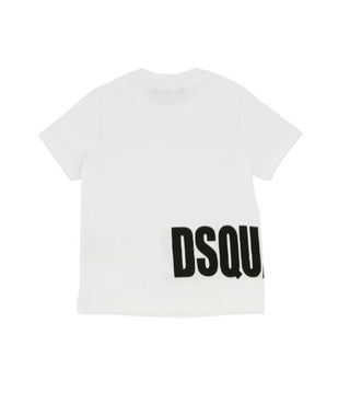 Dsquared2 T-shirt girocollo con logo stampato DQ040Y-D00MV