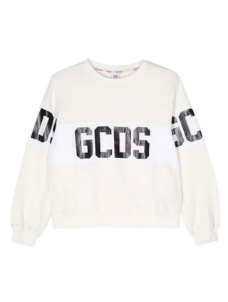 GCDS Sweatshirt with front logo DNF005