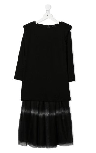 Monnalisa Kleid mit Rundhalsausschnitt 410900