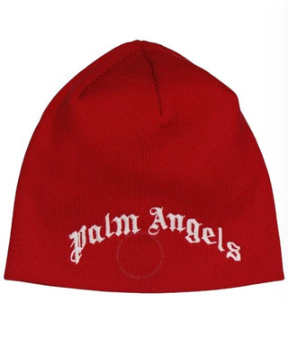 Palm Angels Unisex Junior Hat with Front Embroidered Logo PBLC002F21KNI001