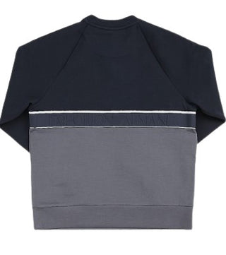 Armani Crewneck Sweatshirt 6K4MJ9 Doppelfarbig für Kinder