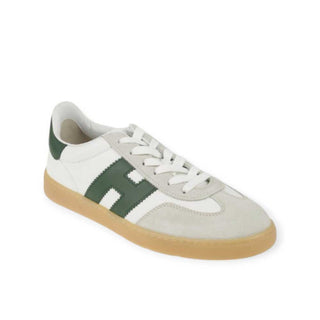 Hogan Sneakers H Laterale HXM6470FB600DZ - 748X In White/Green Leather