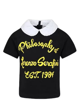 Philosophy Crewneck T-shirt with print PFTS005