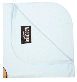 Moschino Blanket WITH PRINTED TEDDY mub00c