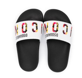 Dsquared2 MULTICOLOR WRITTEN SLIDES 73800