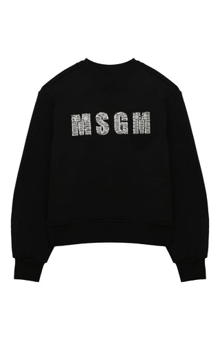 MSGM Felpa con logo 029226