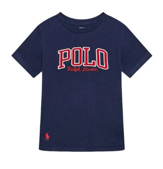 Polo Ralph Lauren T-Shirt mit Rundhalsausschnitt und Logo vorne 322883250002