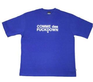 Comme des Fuckdown T-shirt girocollo con logo CDFU1762