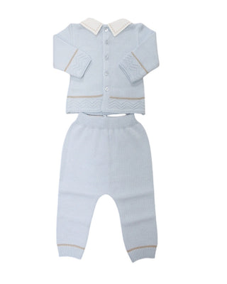 A&amp;J Zweiteiliger Playsuit a&amp;j1011 mit spitzem Kragen