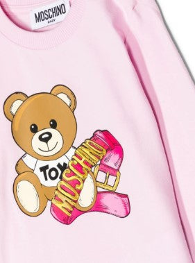 Moschino T-Shirt mit Rundhalsausschnitt und MAO00C-Aufdruck