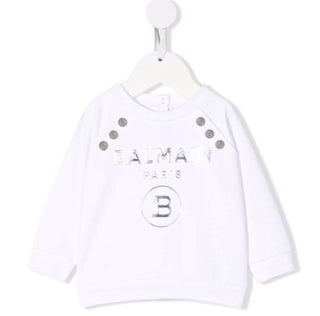 Balmain-Sweatshirt mit Rundhalsausschnitt 6Q4810