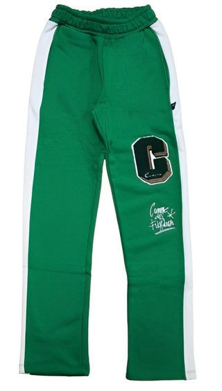 Comme des Fuckdown Pantalone con patch e logo ricamato CDFU1861