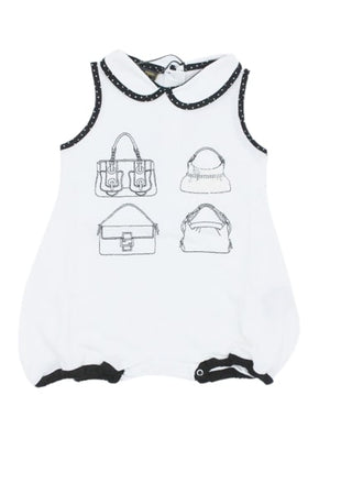 Fendi Romper u44077 with clips on the back