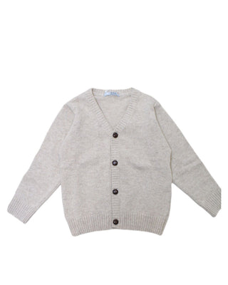 Dottor Kids Maglia Cardigan DK18 In Misto Lana Con Bottoni