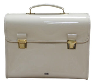 Escudama Patent Leather Briefcase Bag CATERINA