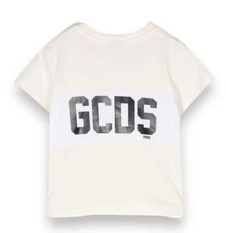 GCDS Crewneck T-shirt with front logo GUM003