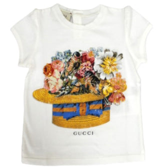 Gucci T-Shirt mit Rundhalsausschnitt 559649