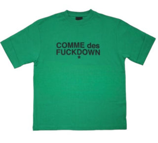 Comme des Fuckdown T-shirt girocollo con logo CDFU1762