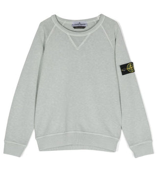 Stone Island Rundhals-Sweatshirt mit Logo 801660160