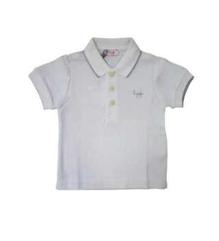 Il Gufo T-shirt a polo con logo ricamato P16PC067M0055