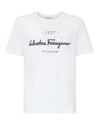 Salvatore Ferragamo Crewneck T-shirt with logo 11C466H