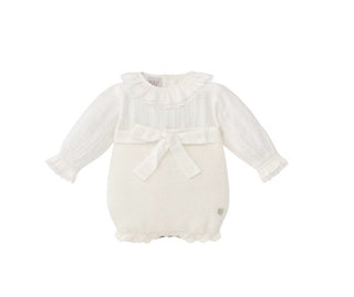 Paz Rodriguez Romper 005-111072 Back Buttons