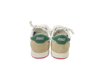 2bdodici Sneakers Con Logo jr.play-12 In Pelle e Camoscio