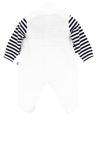 Il Gufo Onesie tp211m MIT CLIPS AUF DER VORDERSEITE