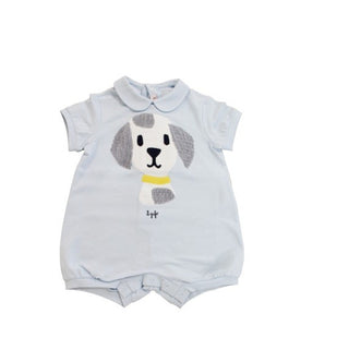 The Owl Romper with dog application to253m0032 CLIPS