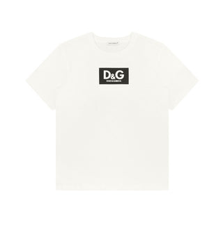 Dolce & Gabbana T-shirt girocollo con logo L4JTDM-G7A8B