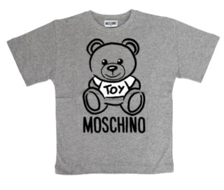 Moschino T-shirt girocollo con stampa HQM029