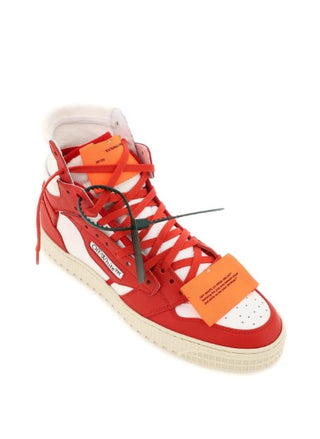 Off-White Omia065w Stiefelsneaker mit Schnürsenkeln