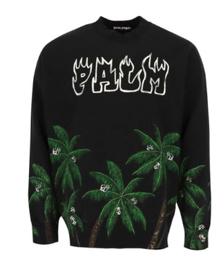 Palm Angels Crewneck Sweatshirt PMBA065S23FLE006