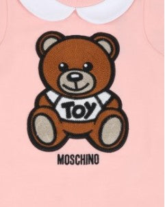 Moschino Strampler MIT BESTICKTEM TEDDY MMT01H MIT CLIPS