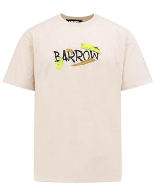 Barrow T-shirt girocollo con stampa S4BWUATH043