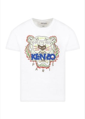 Kenzo T-shirt girocollo con logo K25803